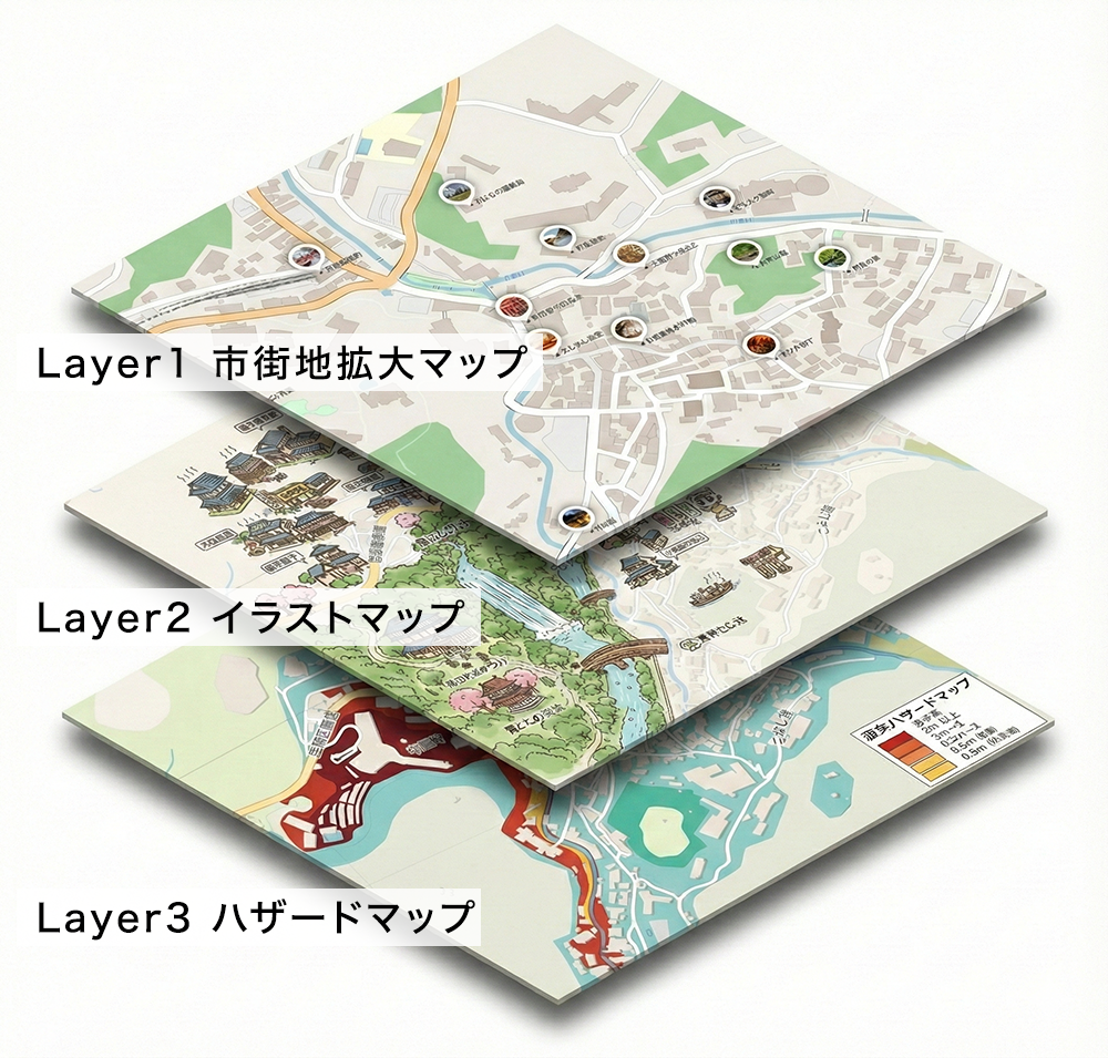 深い地域ガイドを実現するオプション1